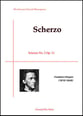 Scherzo No. 2 Op. 31 piano sheet music cover